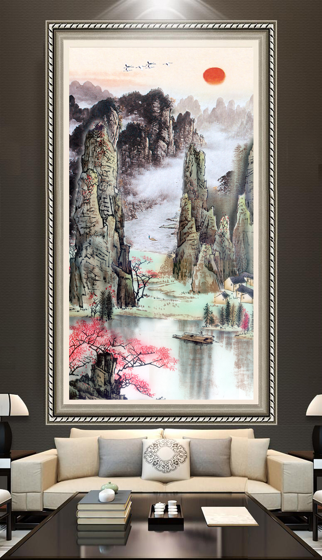 国画桂林专题模板-国画桂林图片素材下载-我图网