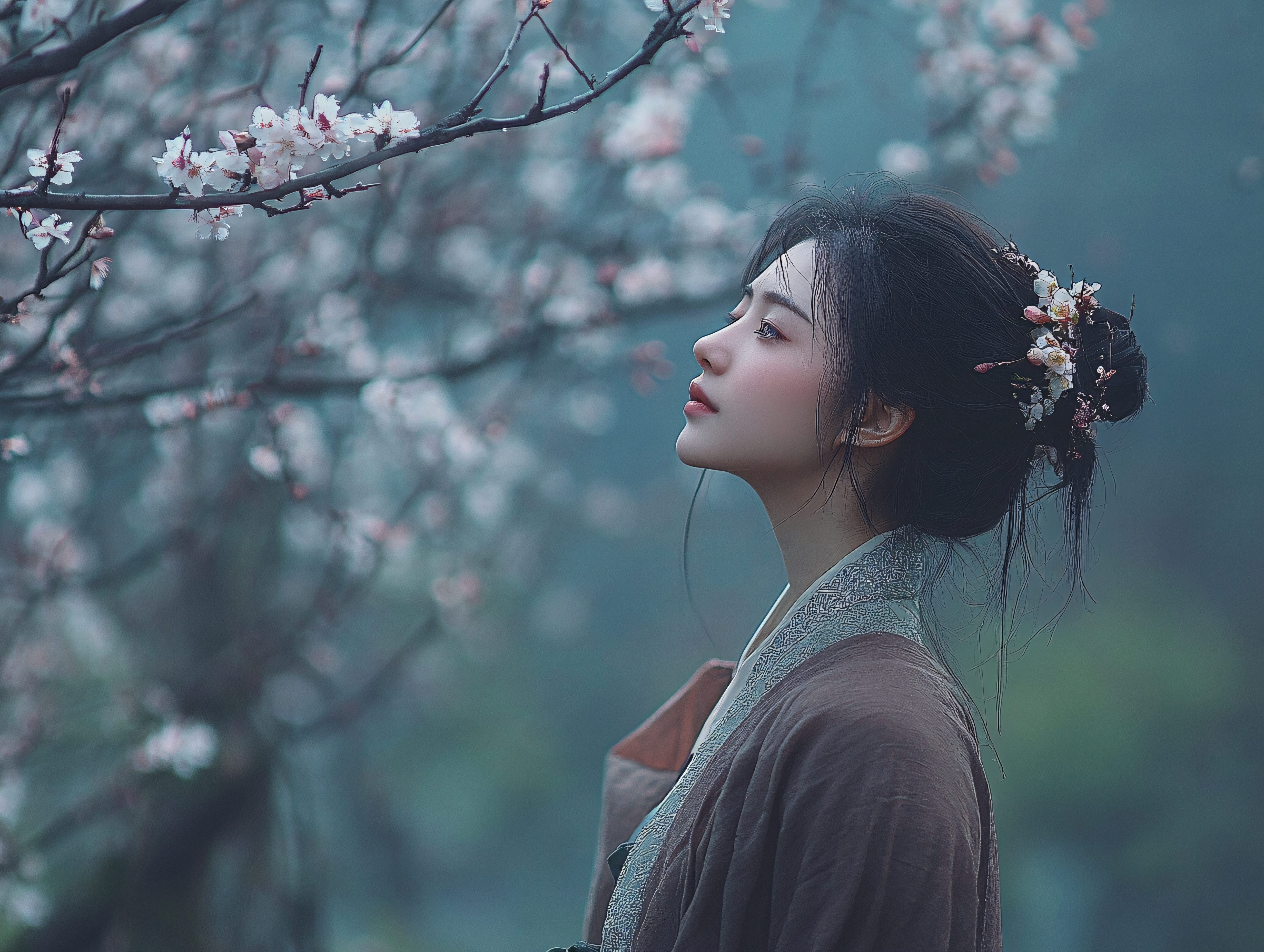 梅花人图片大全-梅花人背景图片-我图网