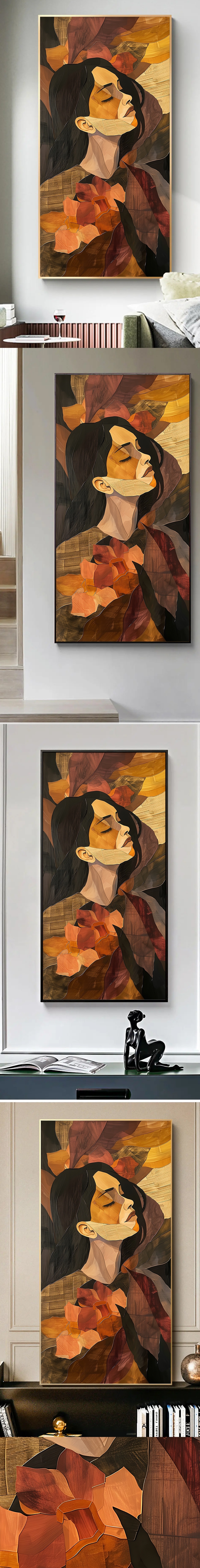 抽象人物装饰画抽象画油画人物创意人物装饰画下载-编号35385412-抽象