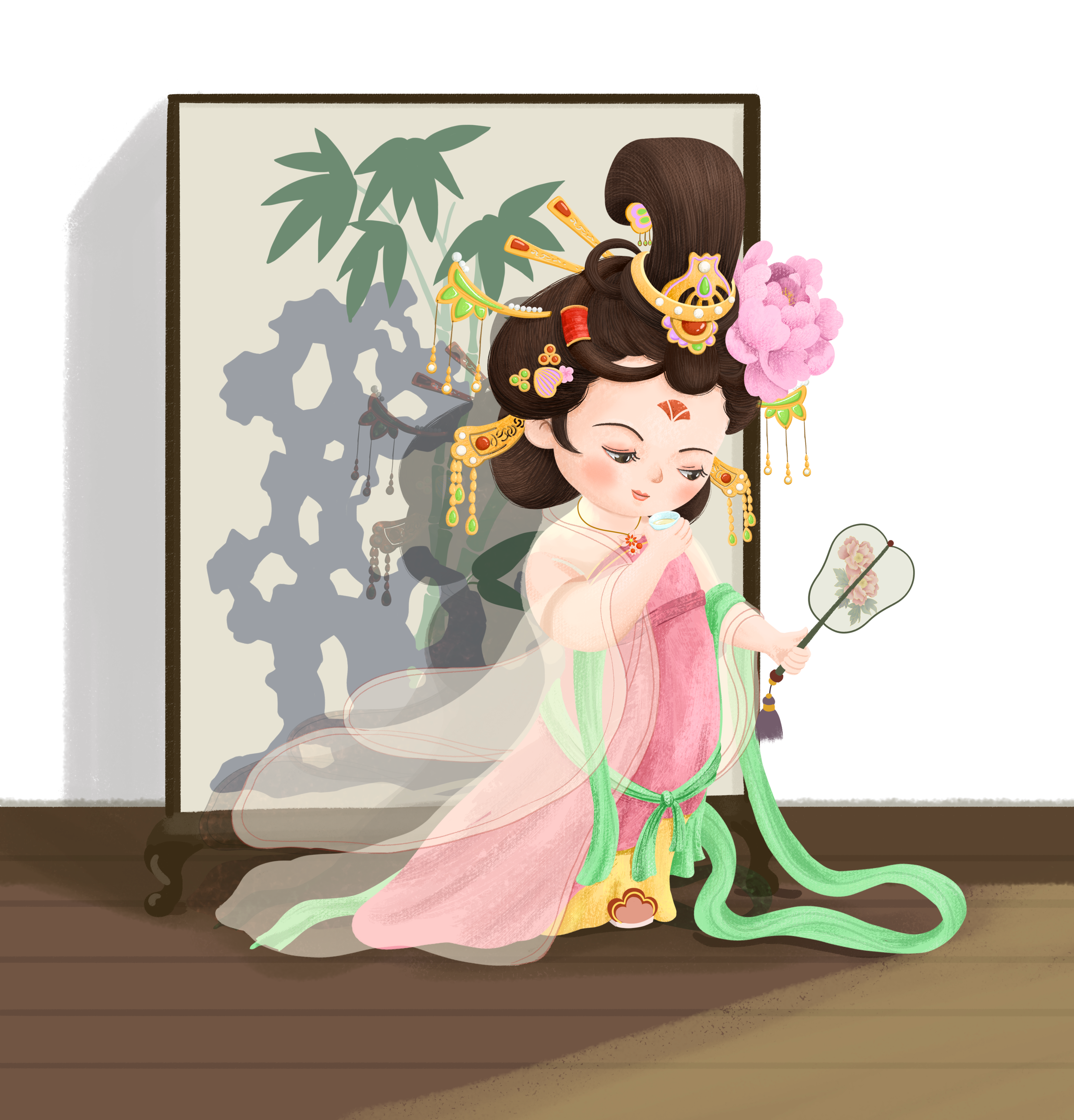 杨贵妃醉酒艺术专题模板-杨贵妃醉酒艺术图片素材下载-我图网