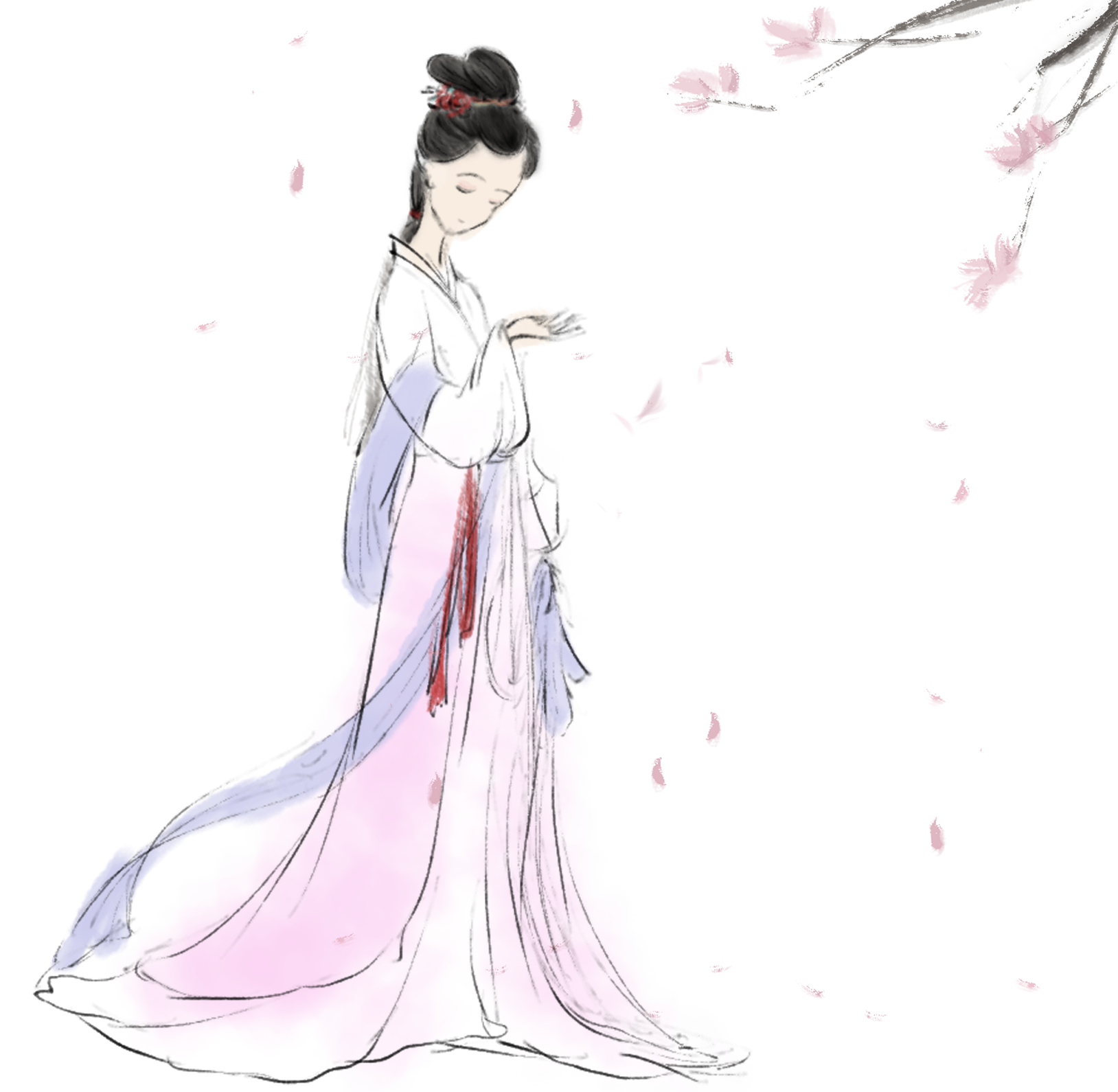 黛玉葬花专题模板-黛玉葬花图片素材下载-我图网