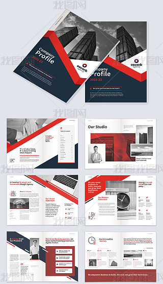 indesign模板专题模板-indesign模板图片素材下载-我图网